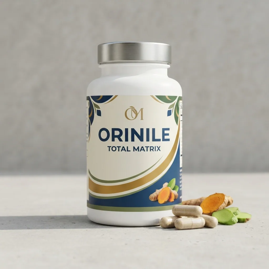 Orinile Total Matrix supplement bottle